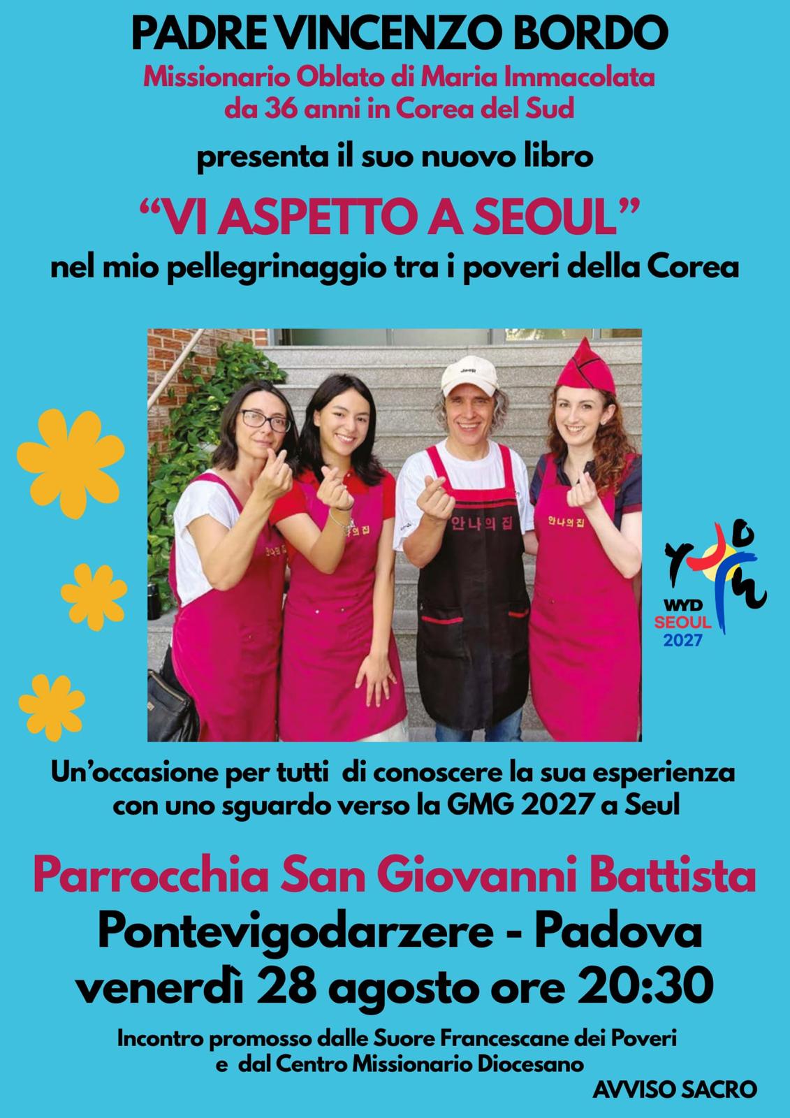 Vi aspetto a Seoul