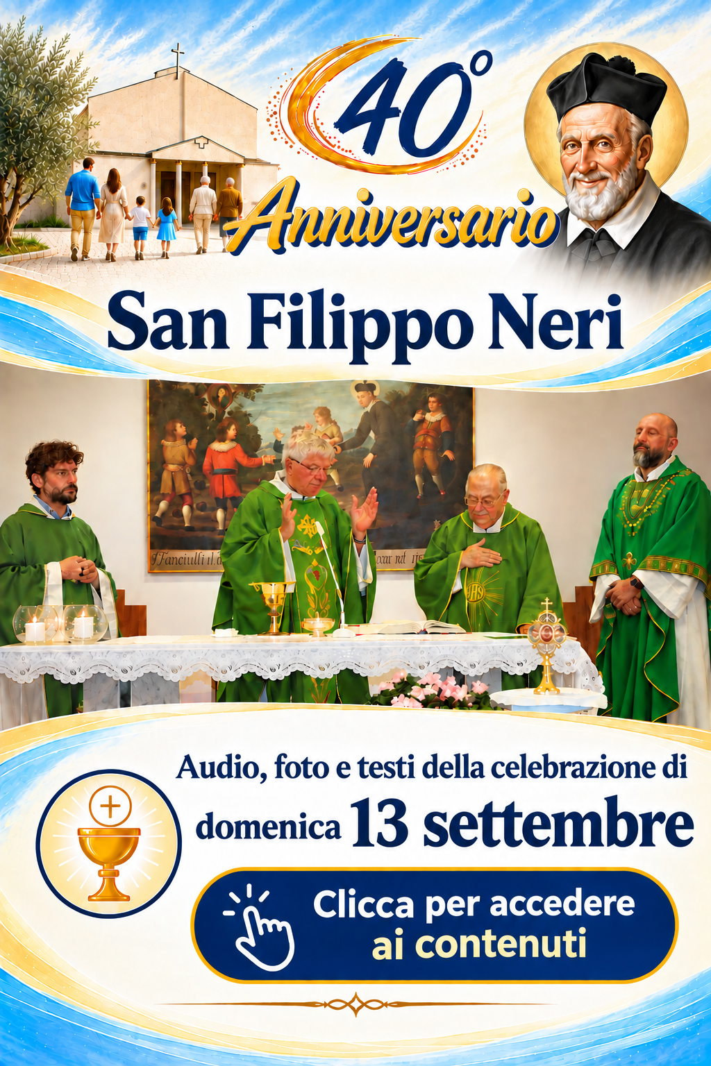 Celebrazione 40° San Filippo